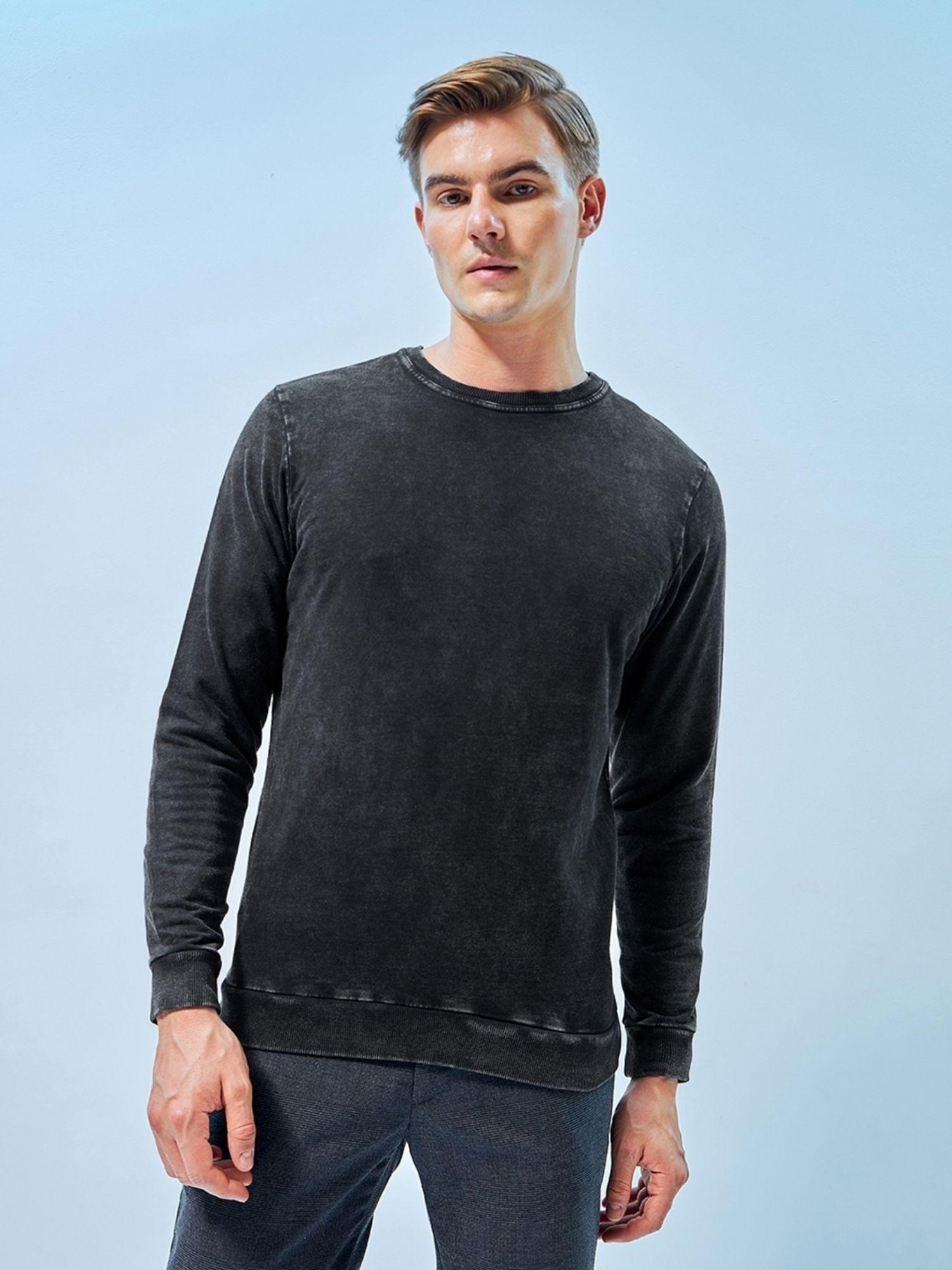 mens black sweatshirt