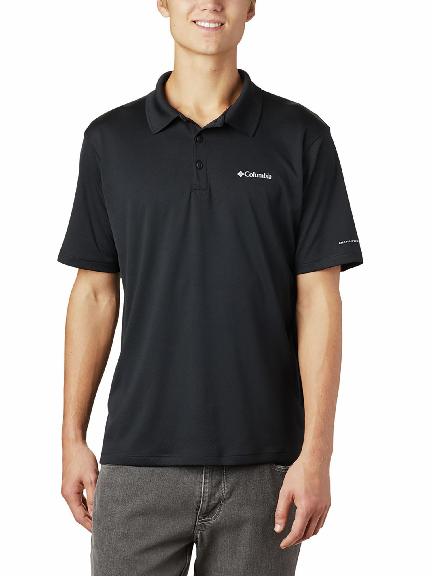 mens black zero rules polo t-shirt