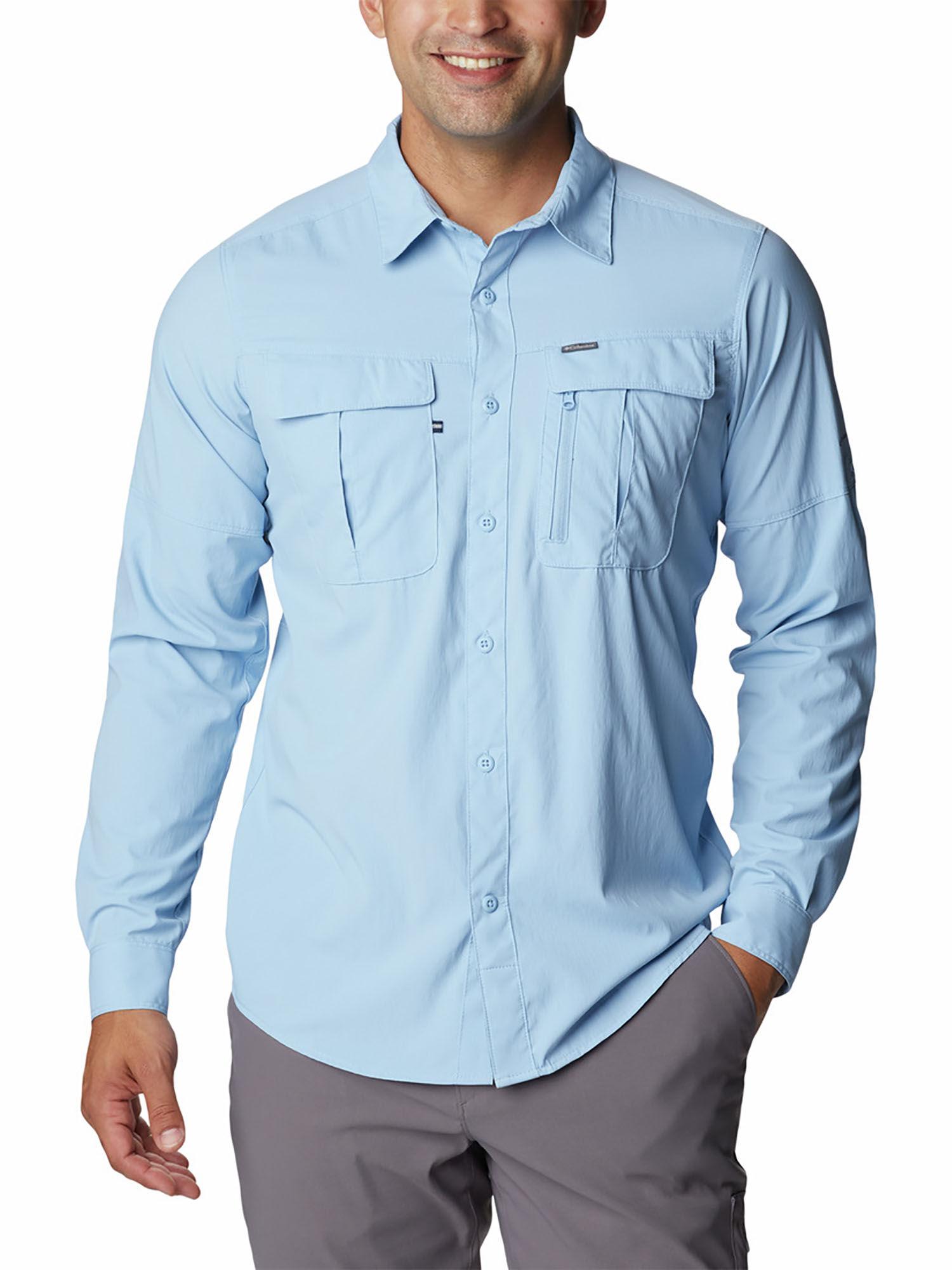 mens blue colour newton ridge ii full sleeve shirt