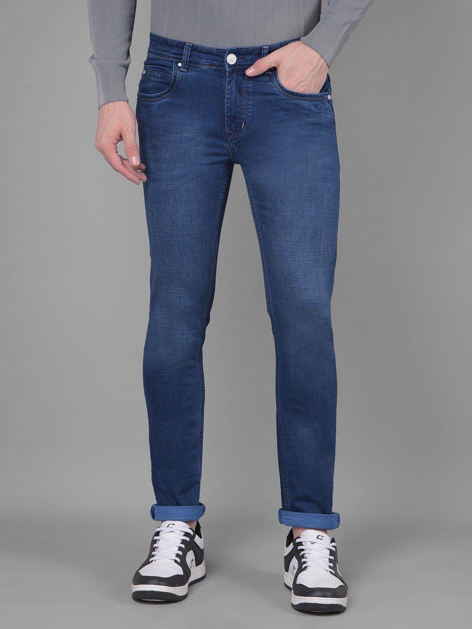 mens blue jeans