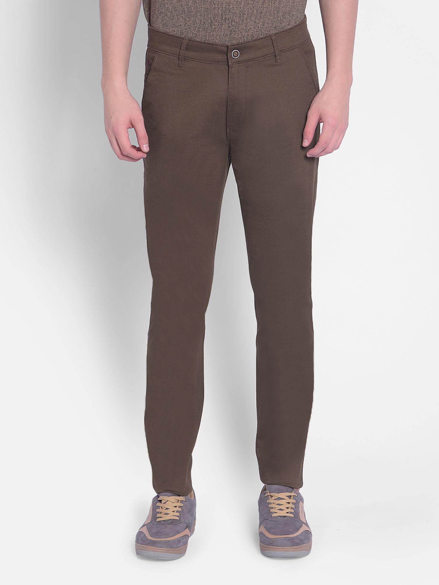 mens brown trousers