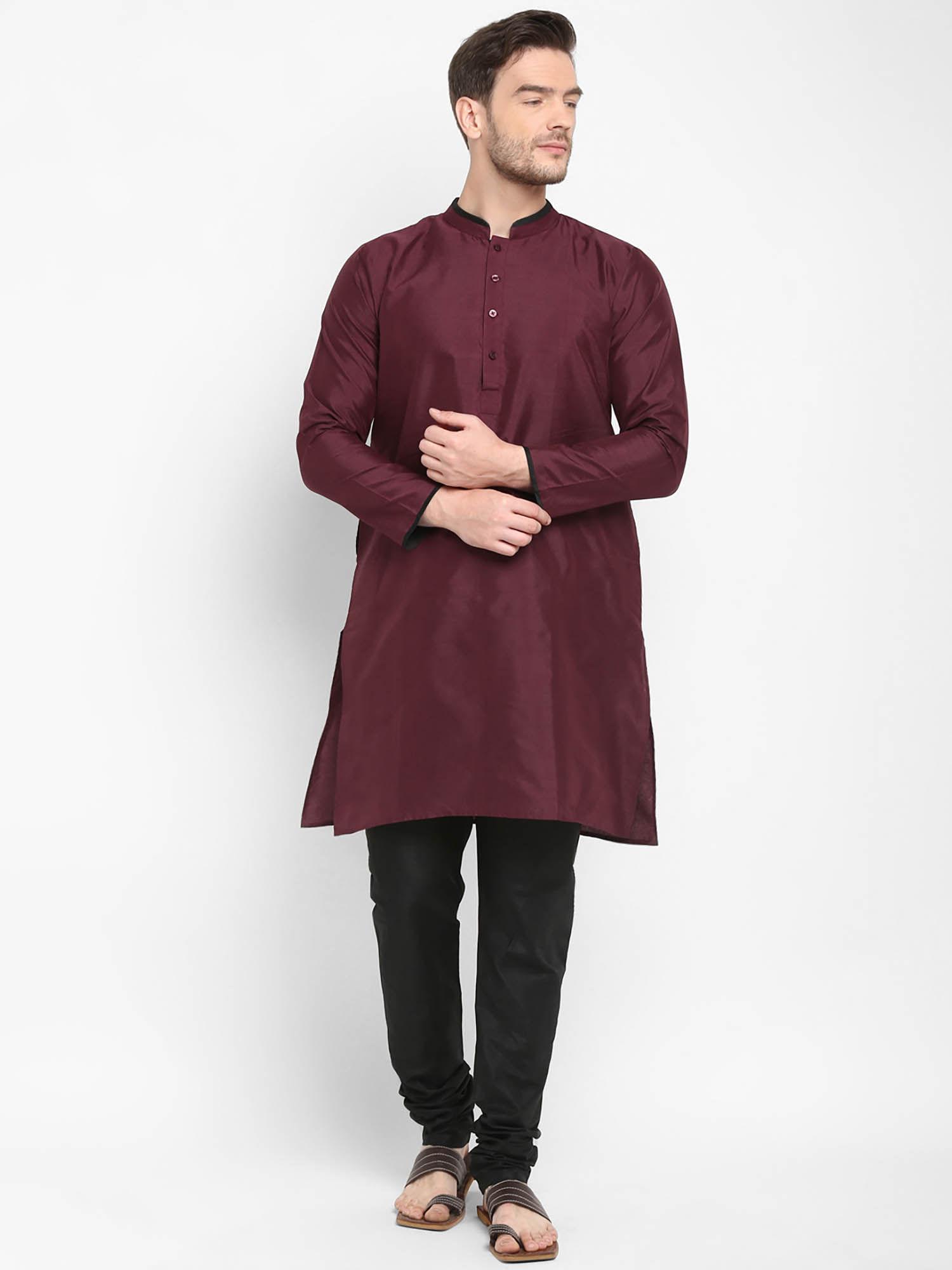 mens casual kurta sets (set of 2)