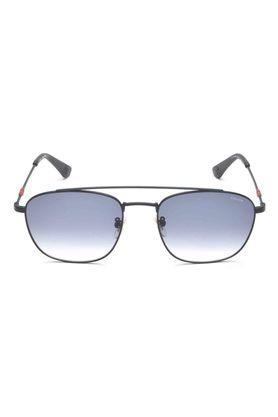mens full rim 100% uv protection (uv 400) rectangle sunglasses - spl972k56722sg