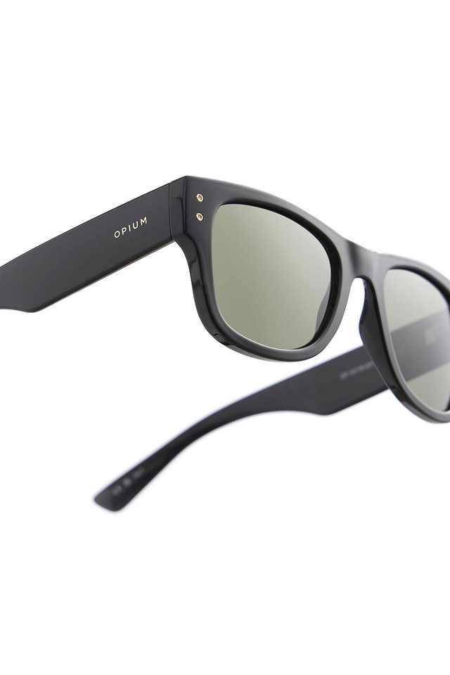 mens full rim non-polarized square sunglasses