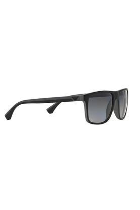 mens full rim polarized lens rectangle sunglasses - 0ea4033