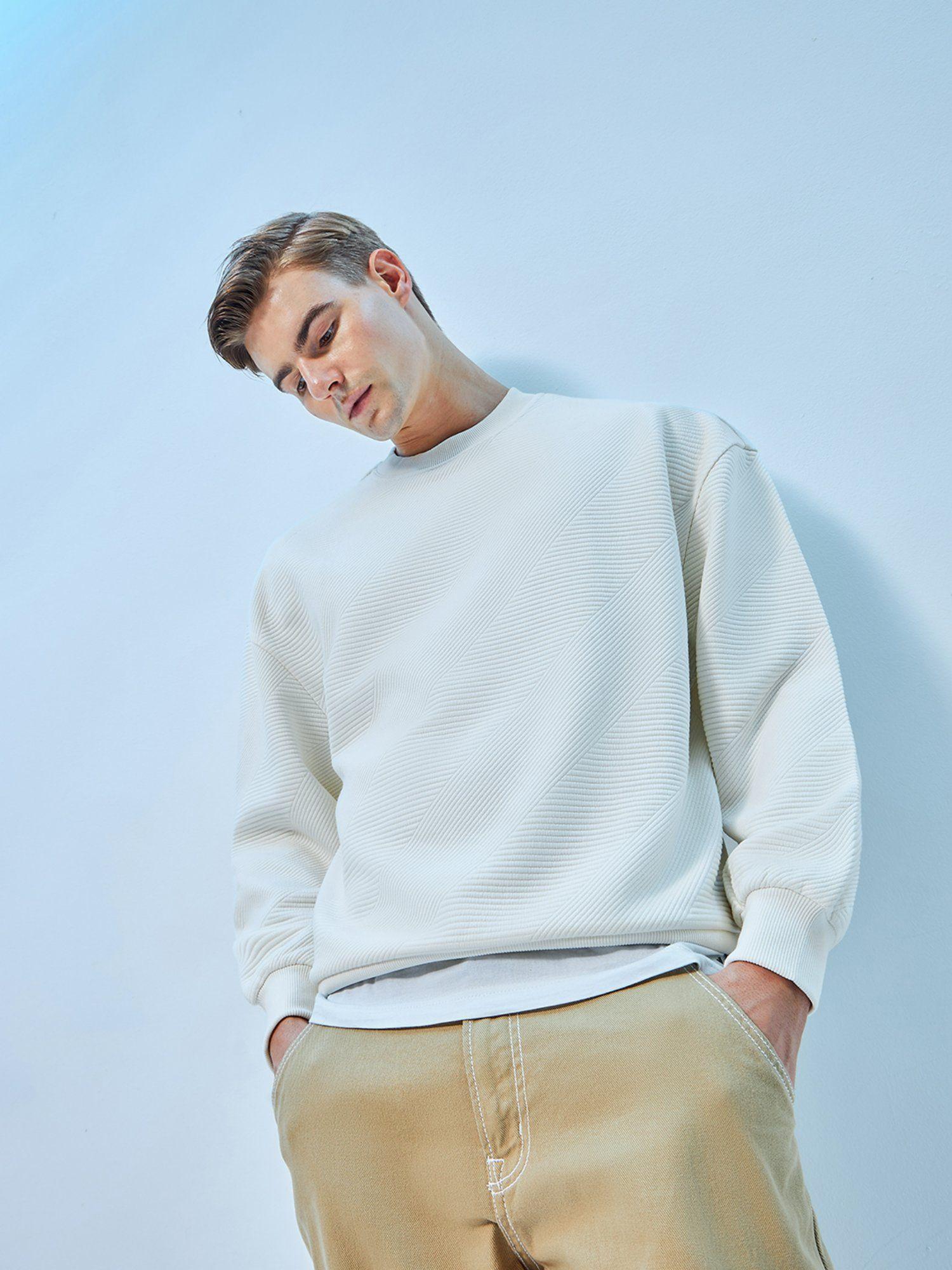 mens gardenia oversized sweatshirt