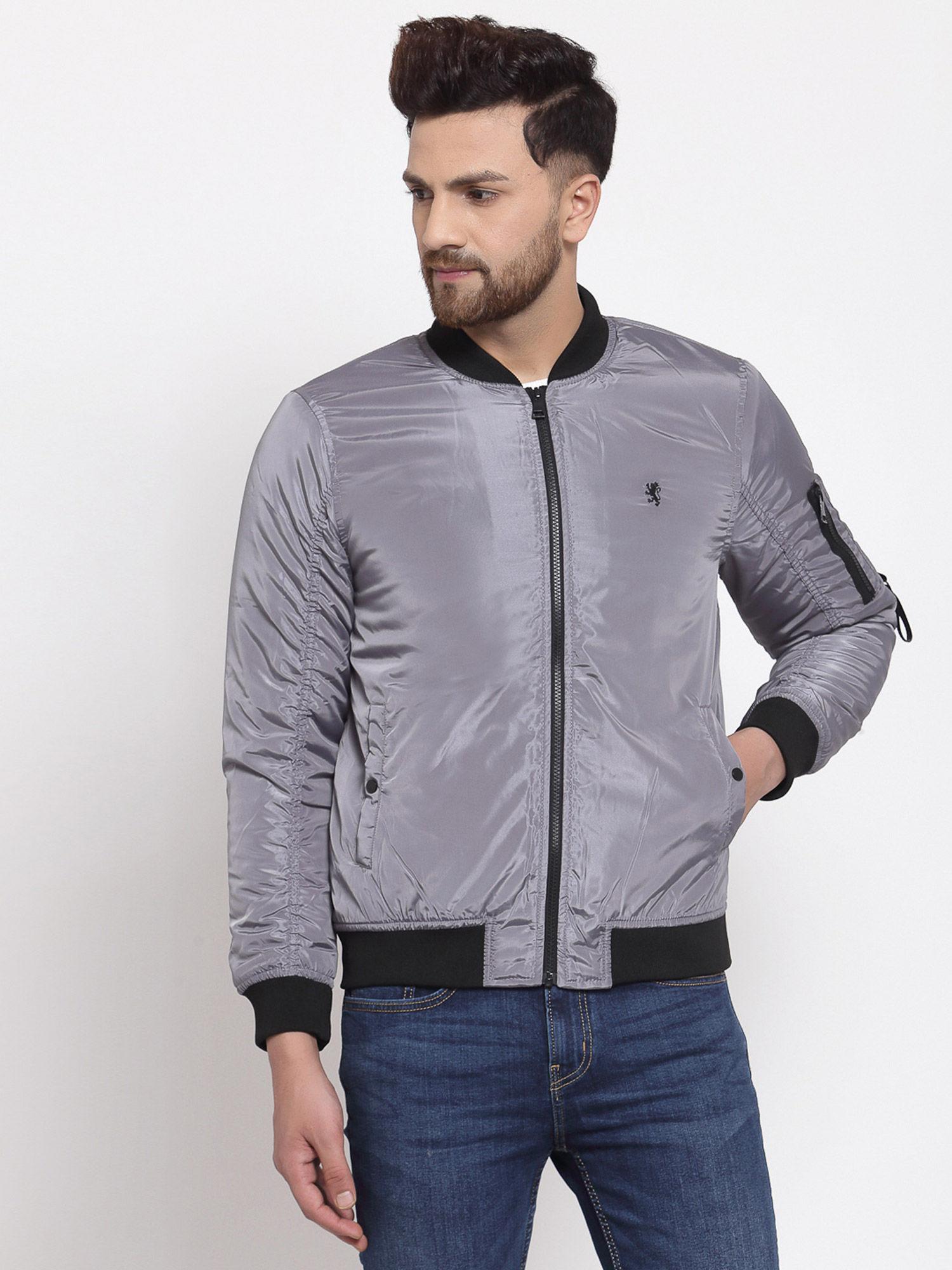 mens grey jacket