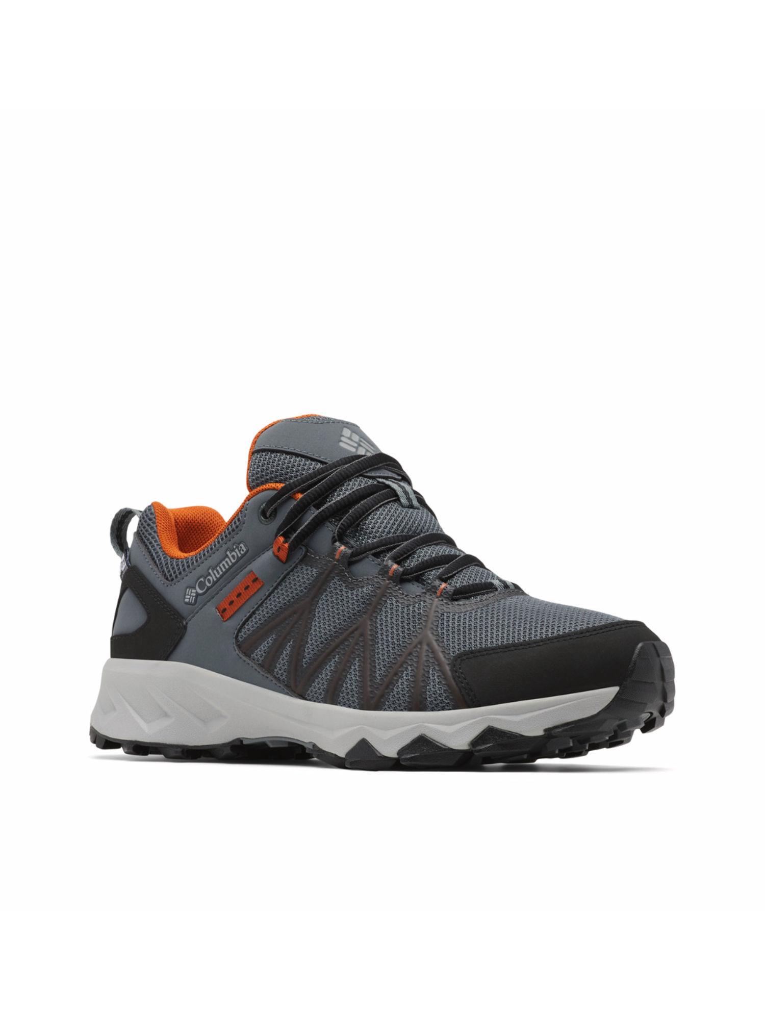 mens grey peak freak ii out dry waterproof hiking-trekking shoes