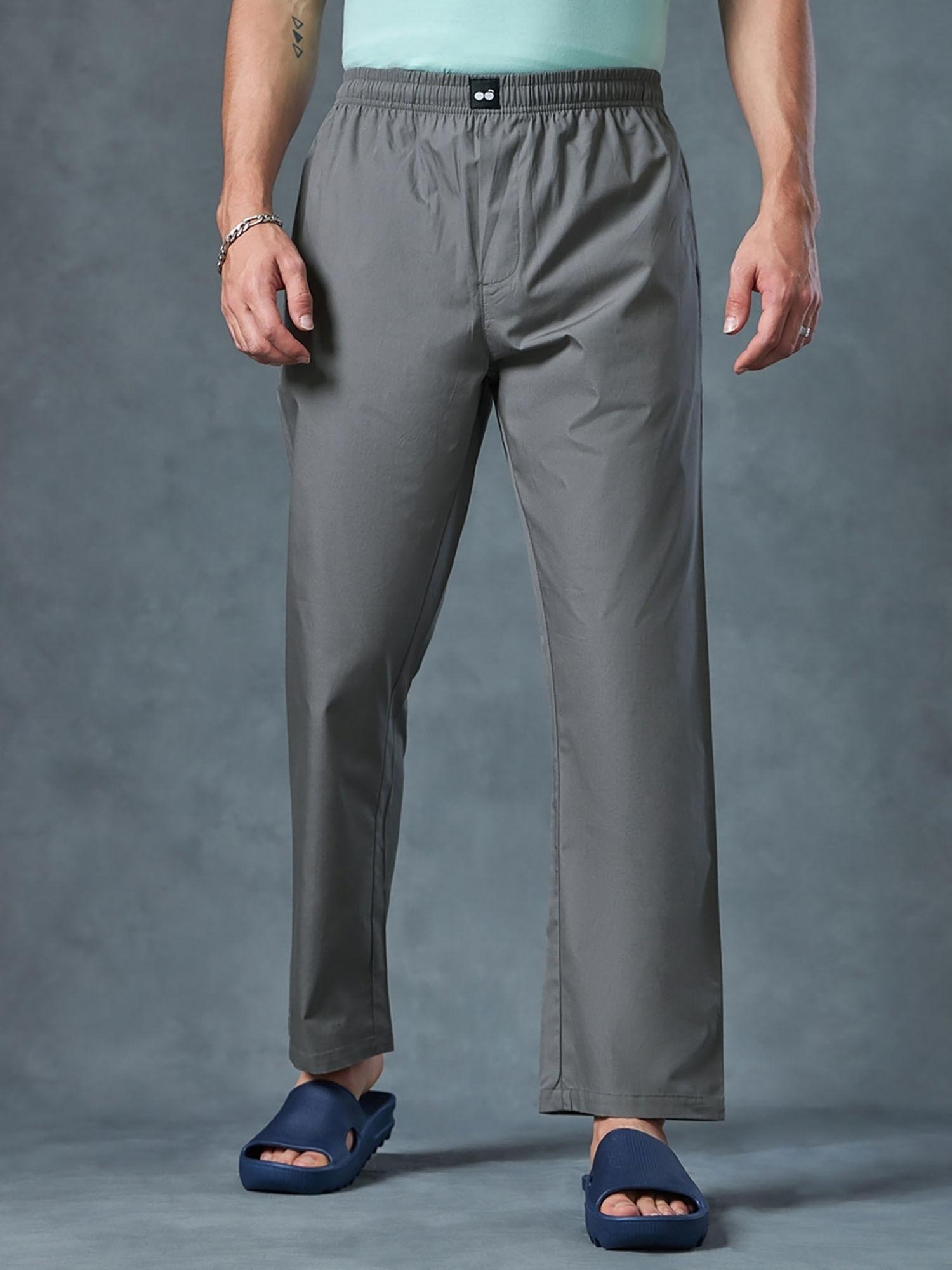 mens grey pyjamas