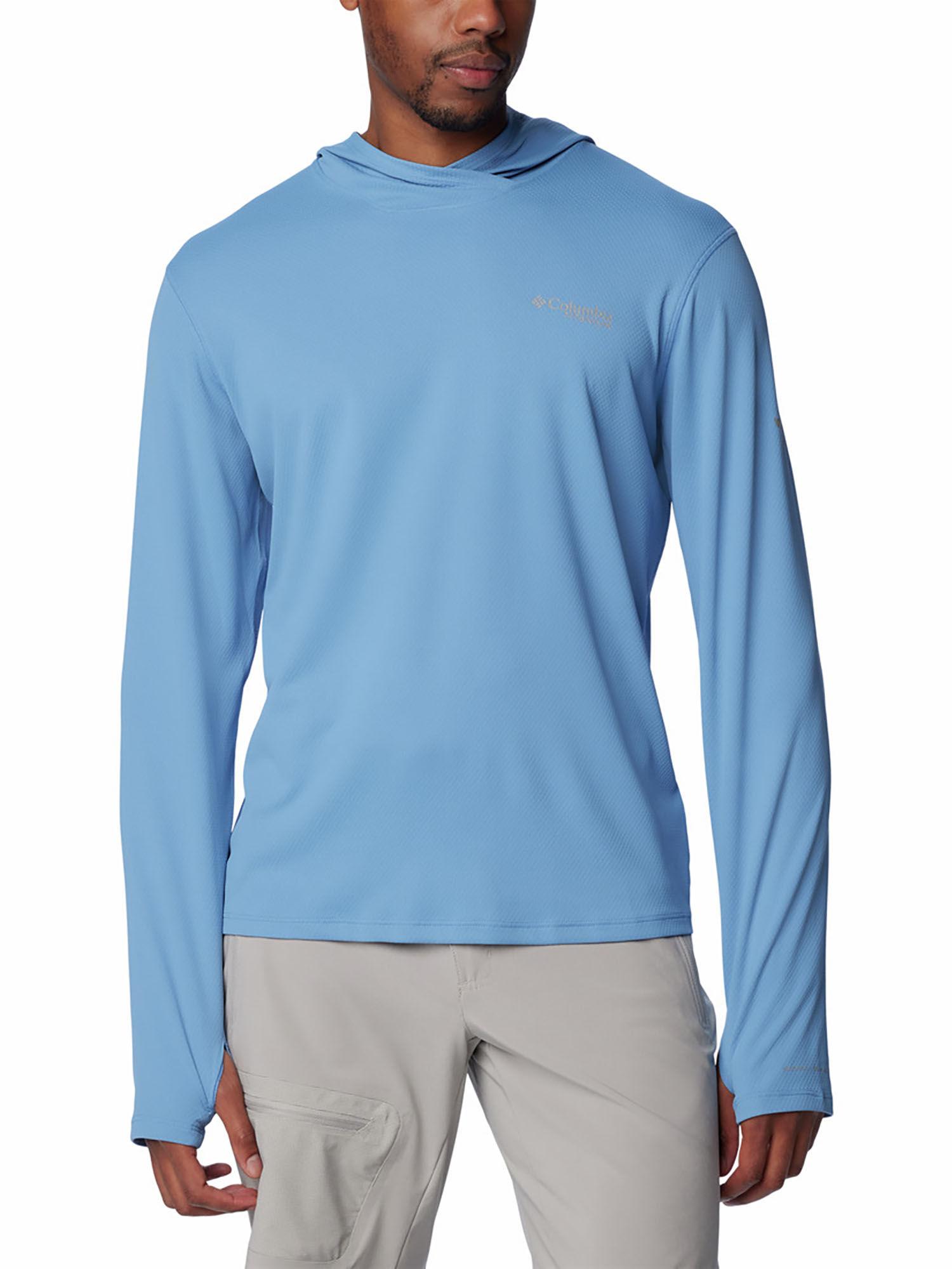 mens light blue summit valley hoodie