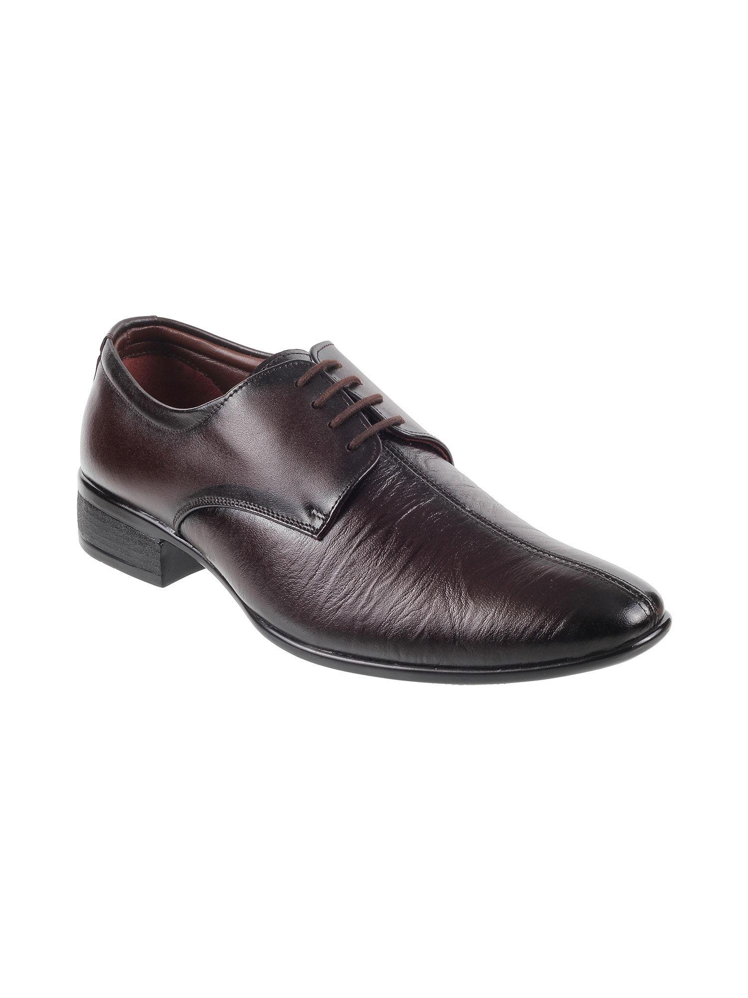 mens maroon formal lace-ups shoesmetro menswear maroon solid lace-ups