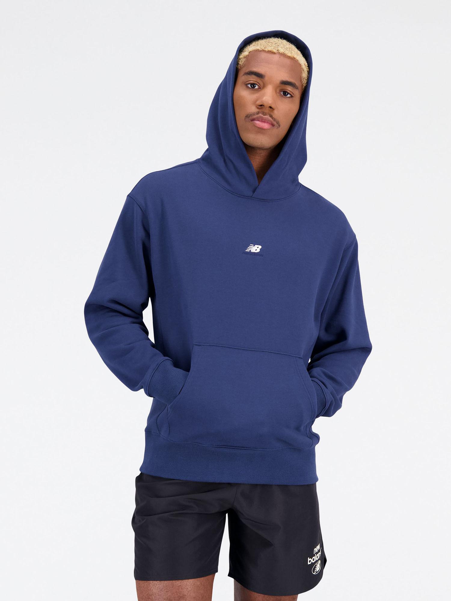 mens nb navy hoodie