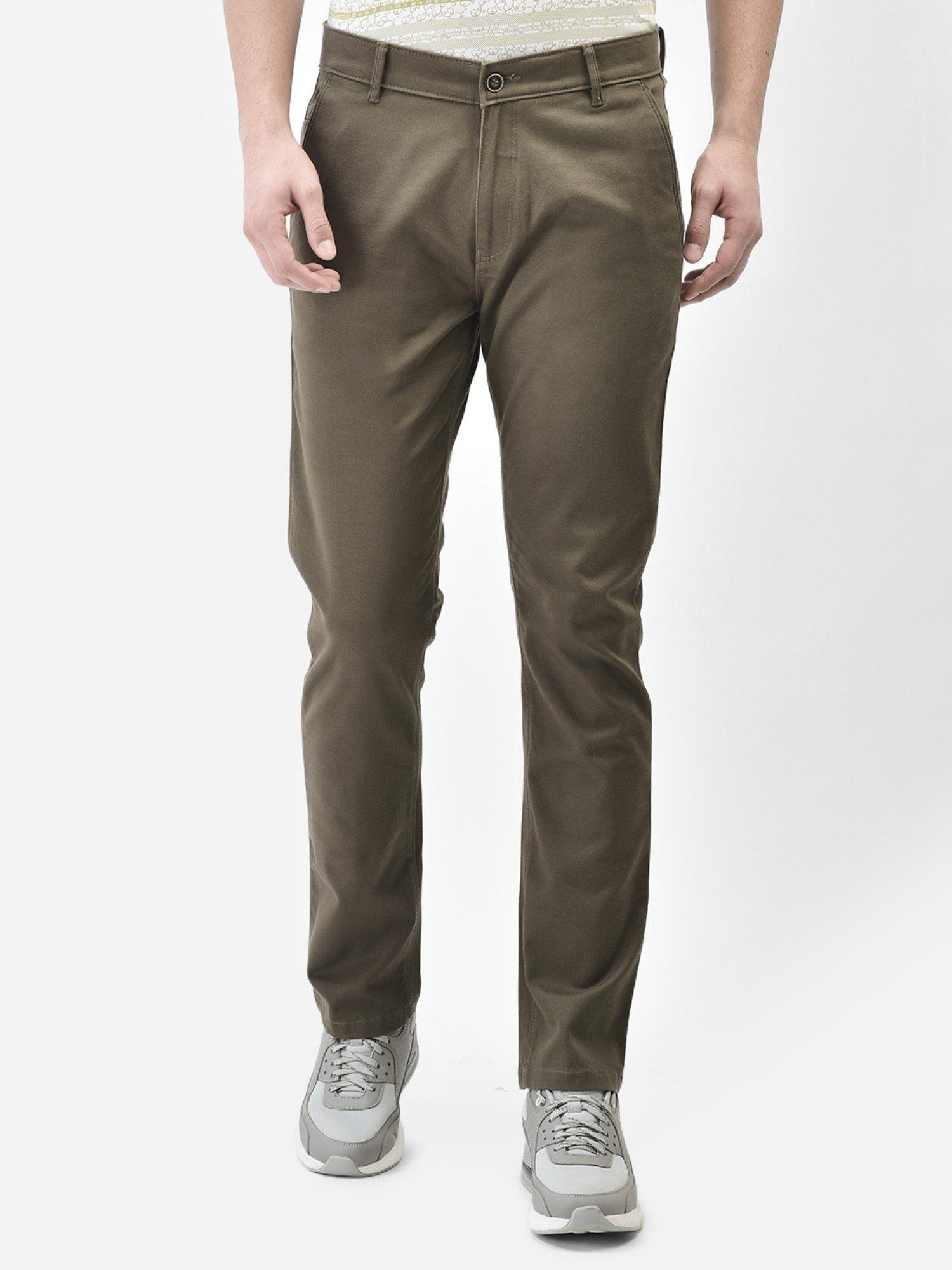 mens olive trousers