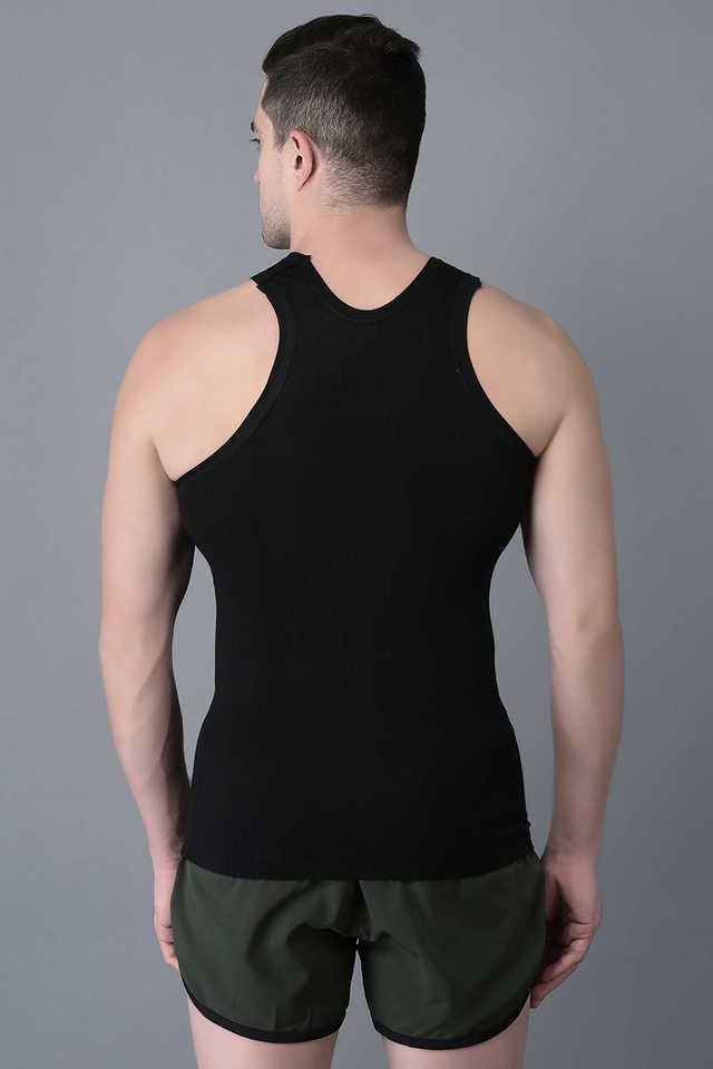 mens pack of 3 cotton vest