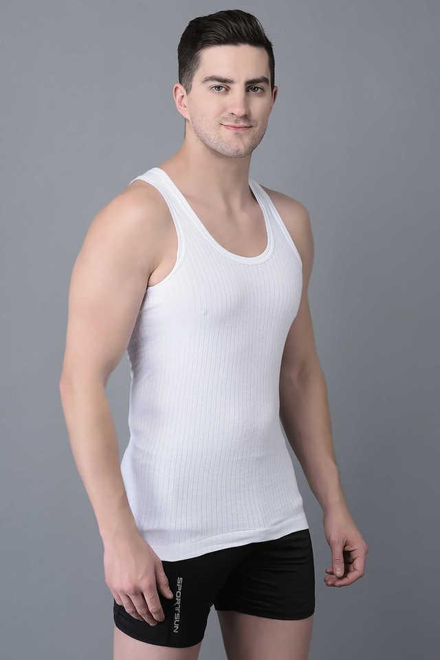 mens pack of 5 cotton vest