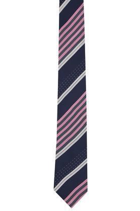 mens printed tie - violet