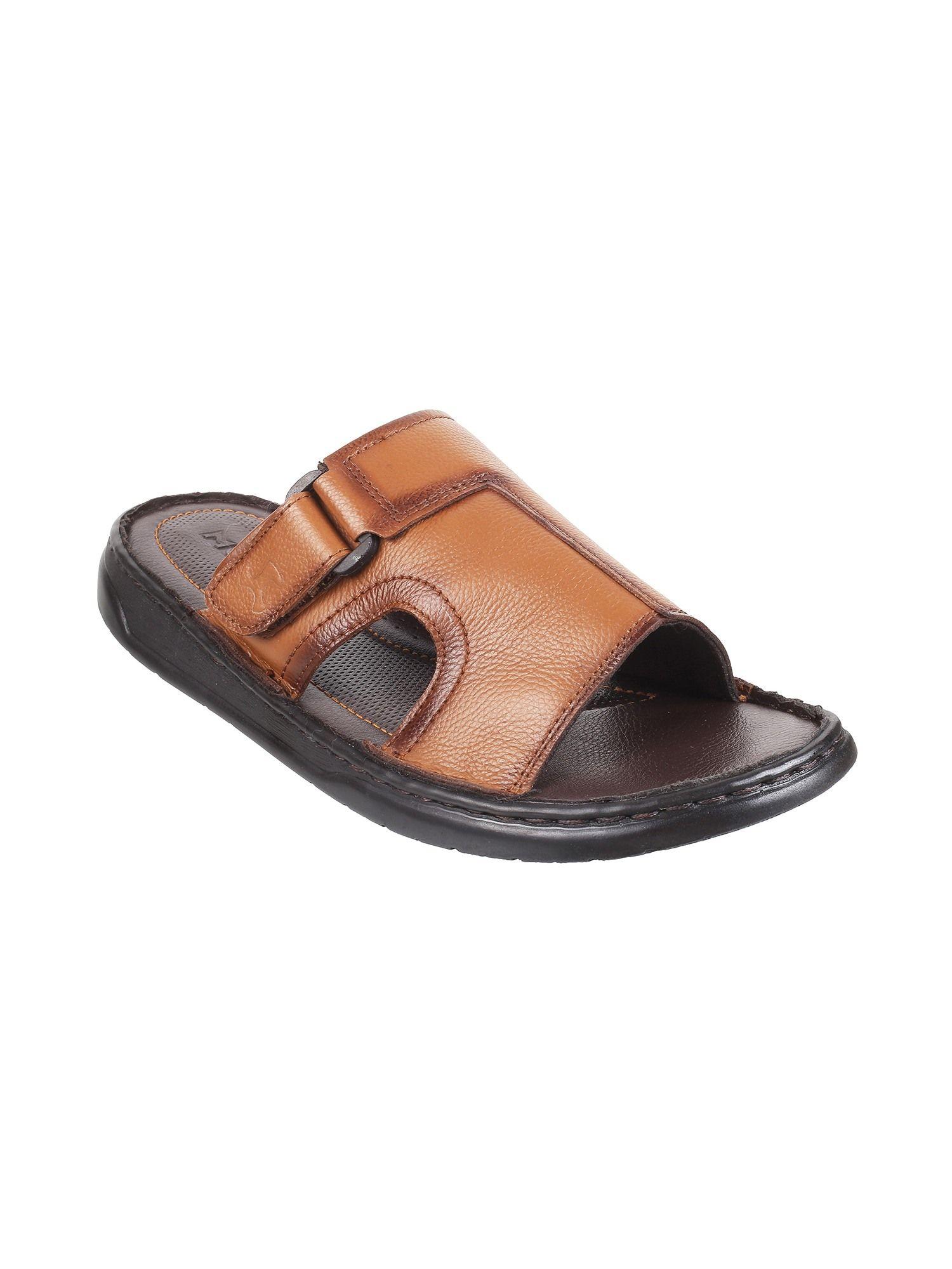 mens tan flat chappalsmochi men tan leather sandals