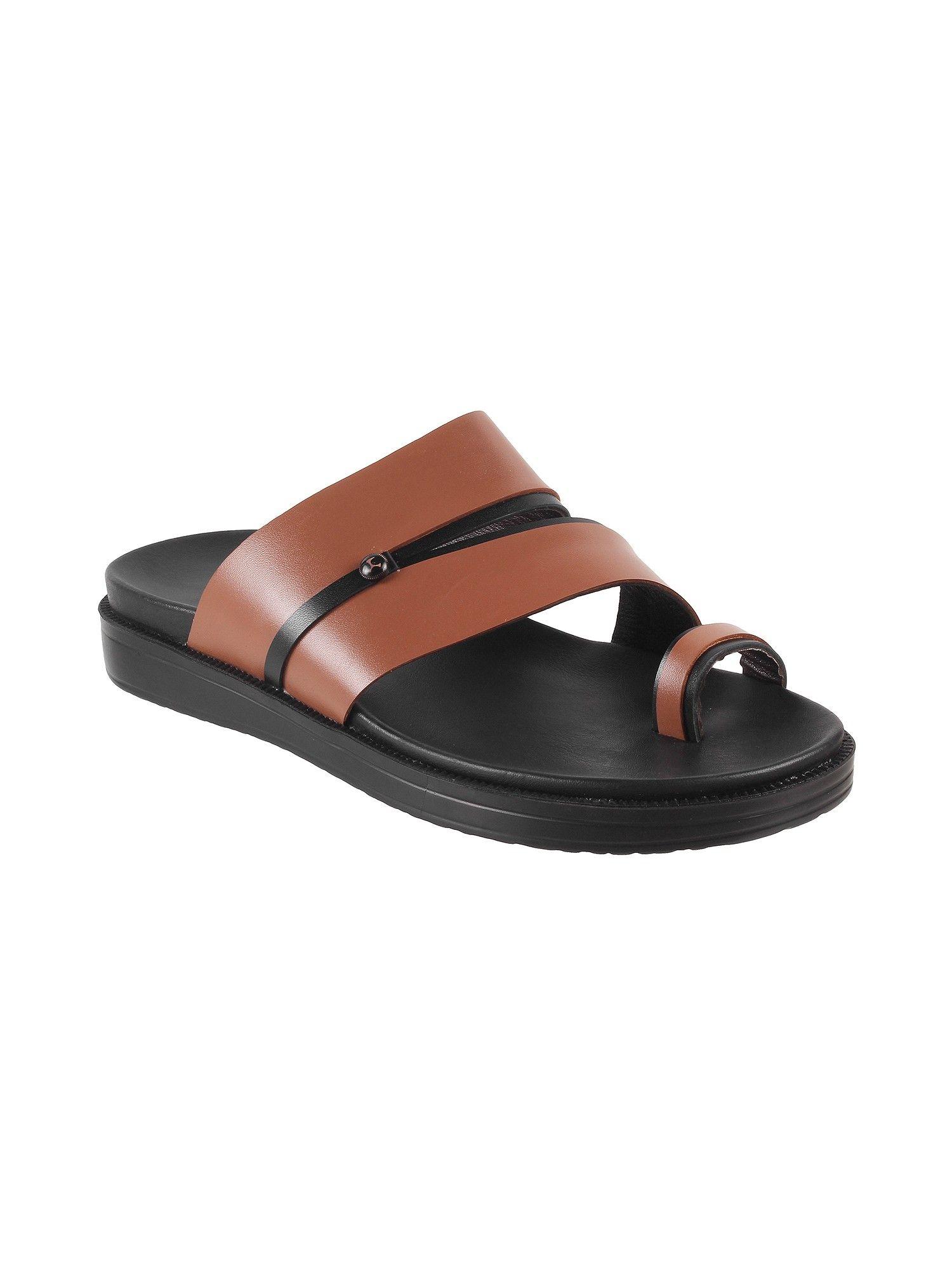 mens tan flat chappalsmochi mens tan synthetic solid-plain sandals