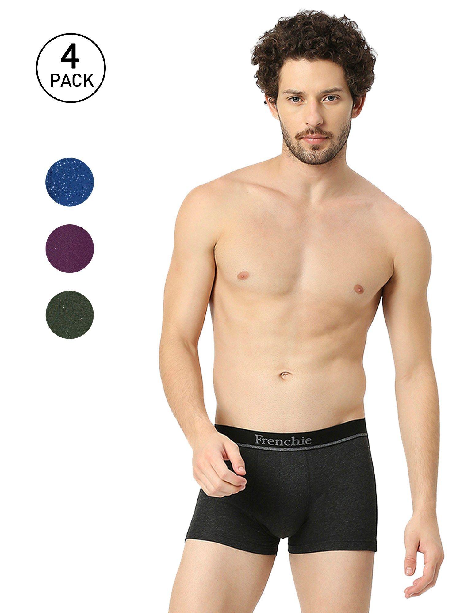 mens trunks elements-assorted colours (pack of 4)