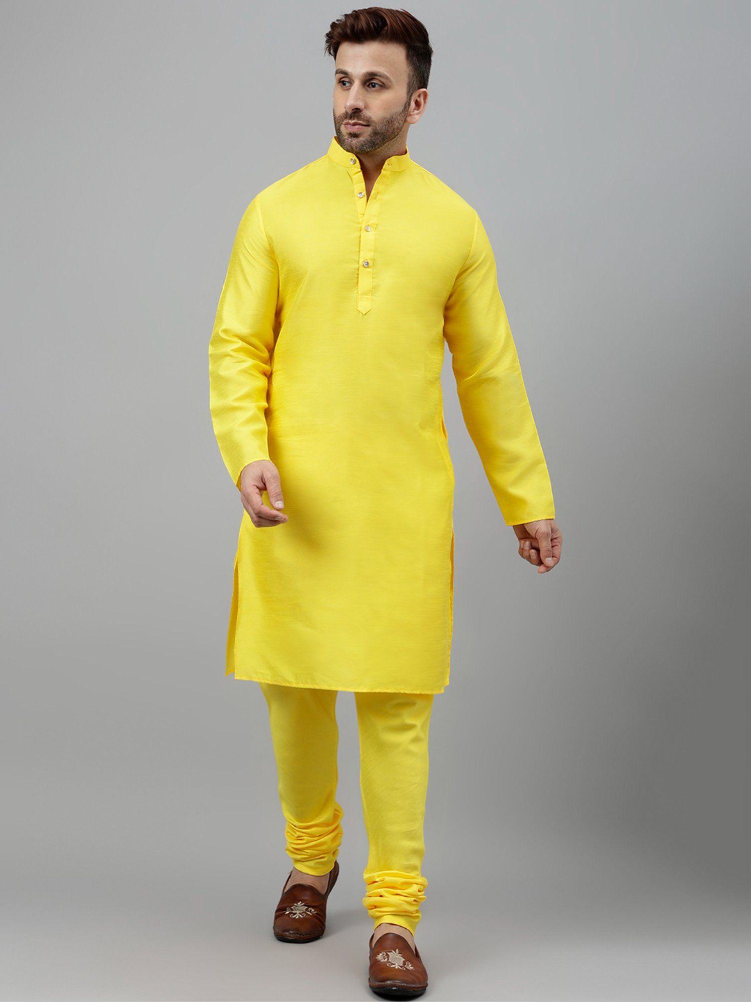 mens wear kurta and pyjama (set of 2)