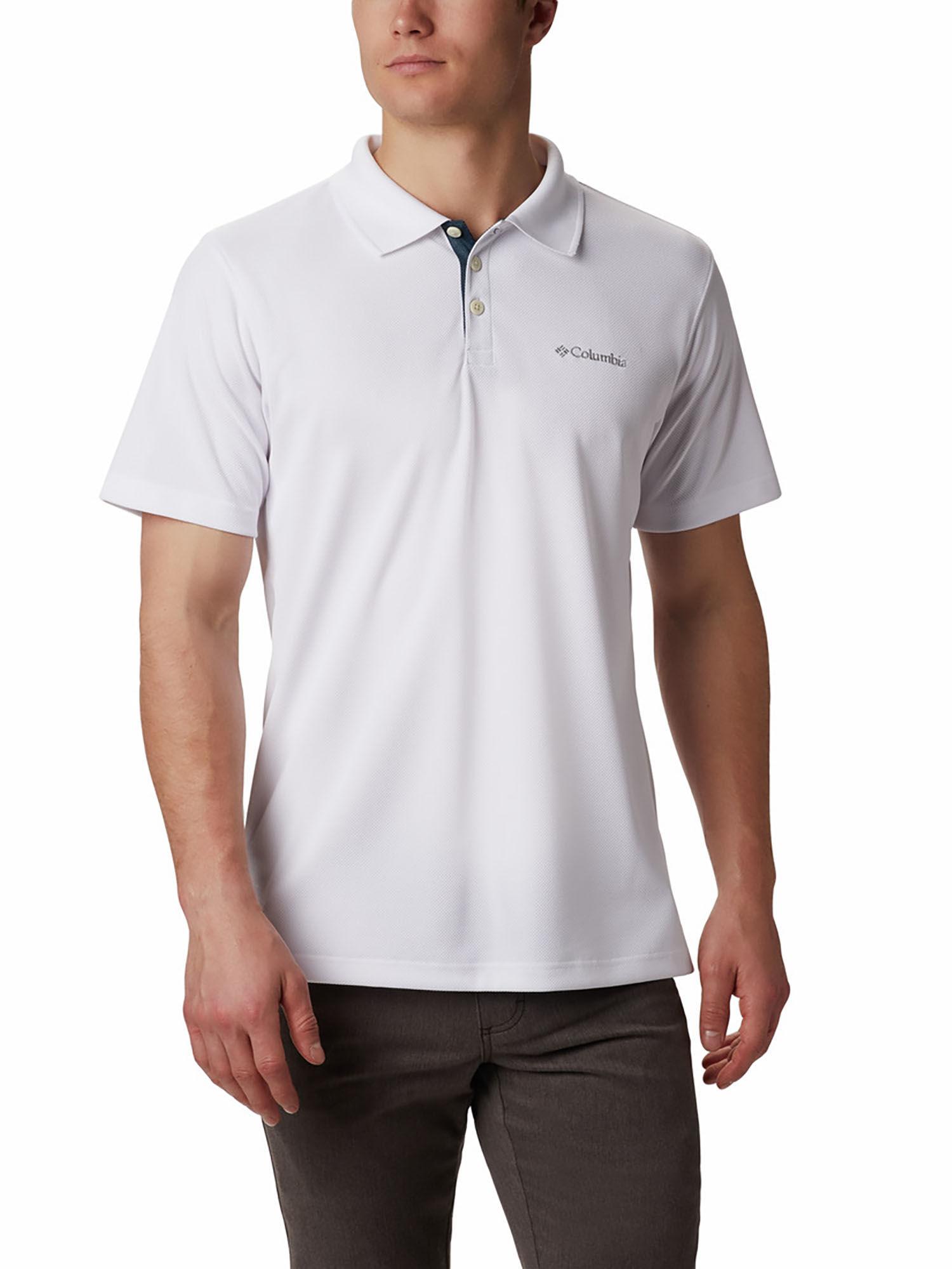 mens white utilizer polo t-shirt