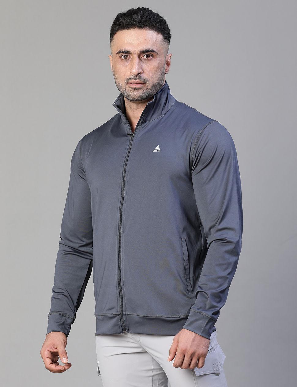 mens zipper jacket dryplus