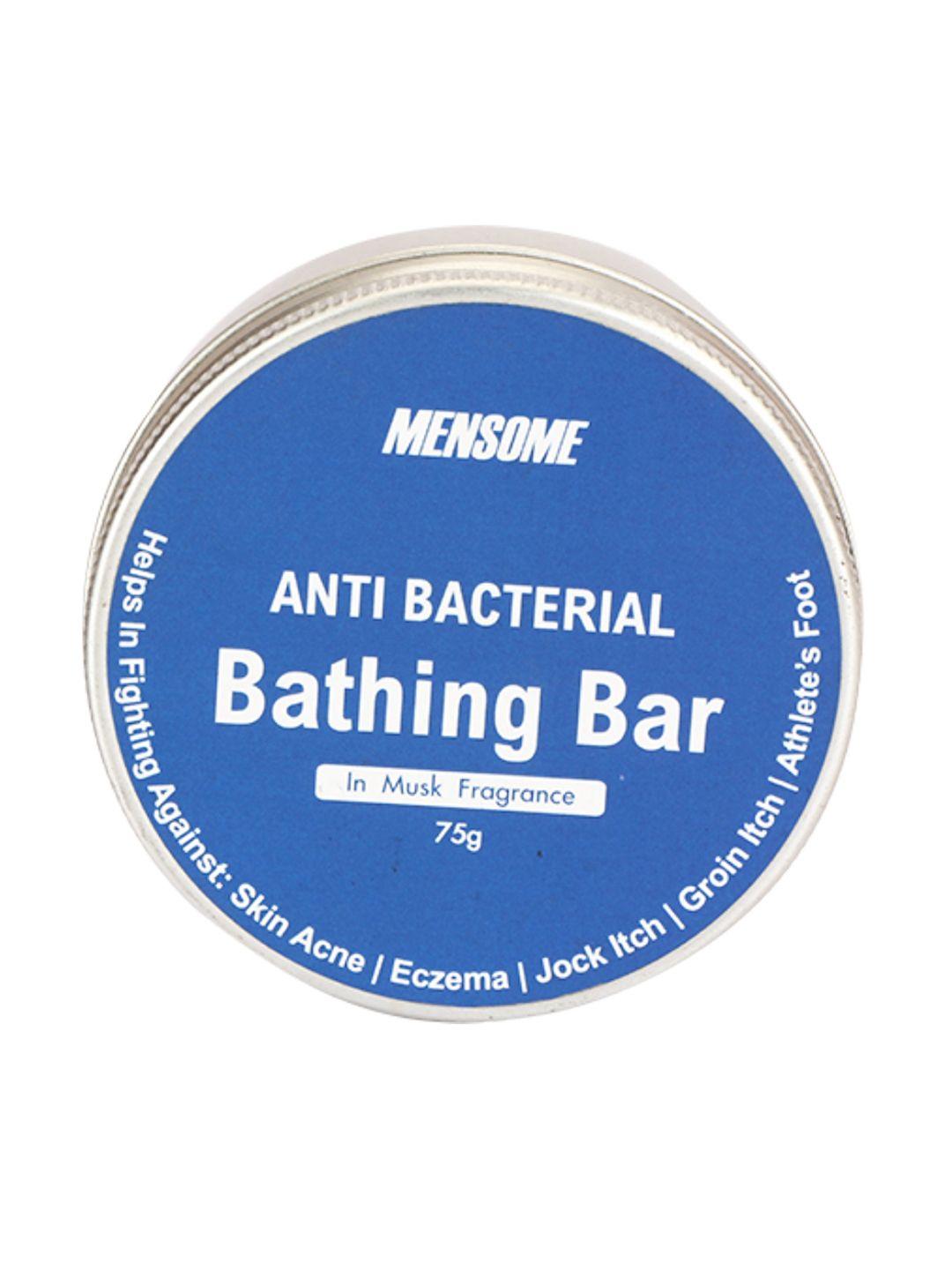 mensome unisex anti bacterial bathing bar in musk fragrance, 75 g