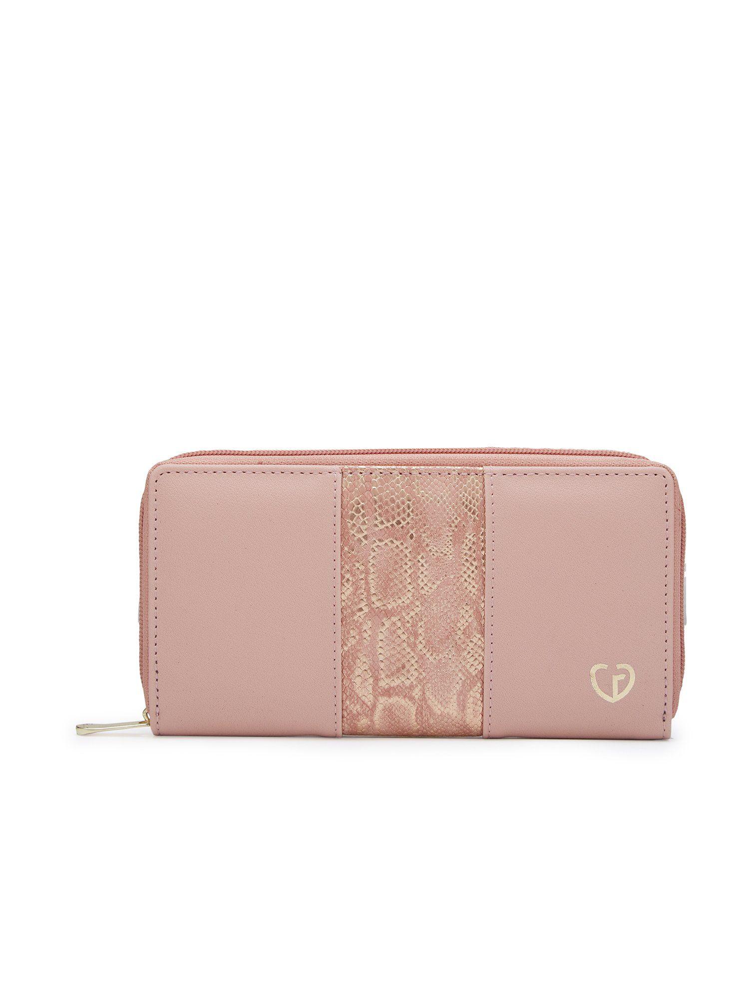 merle medium dull pink wallet