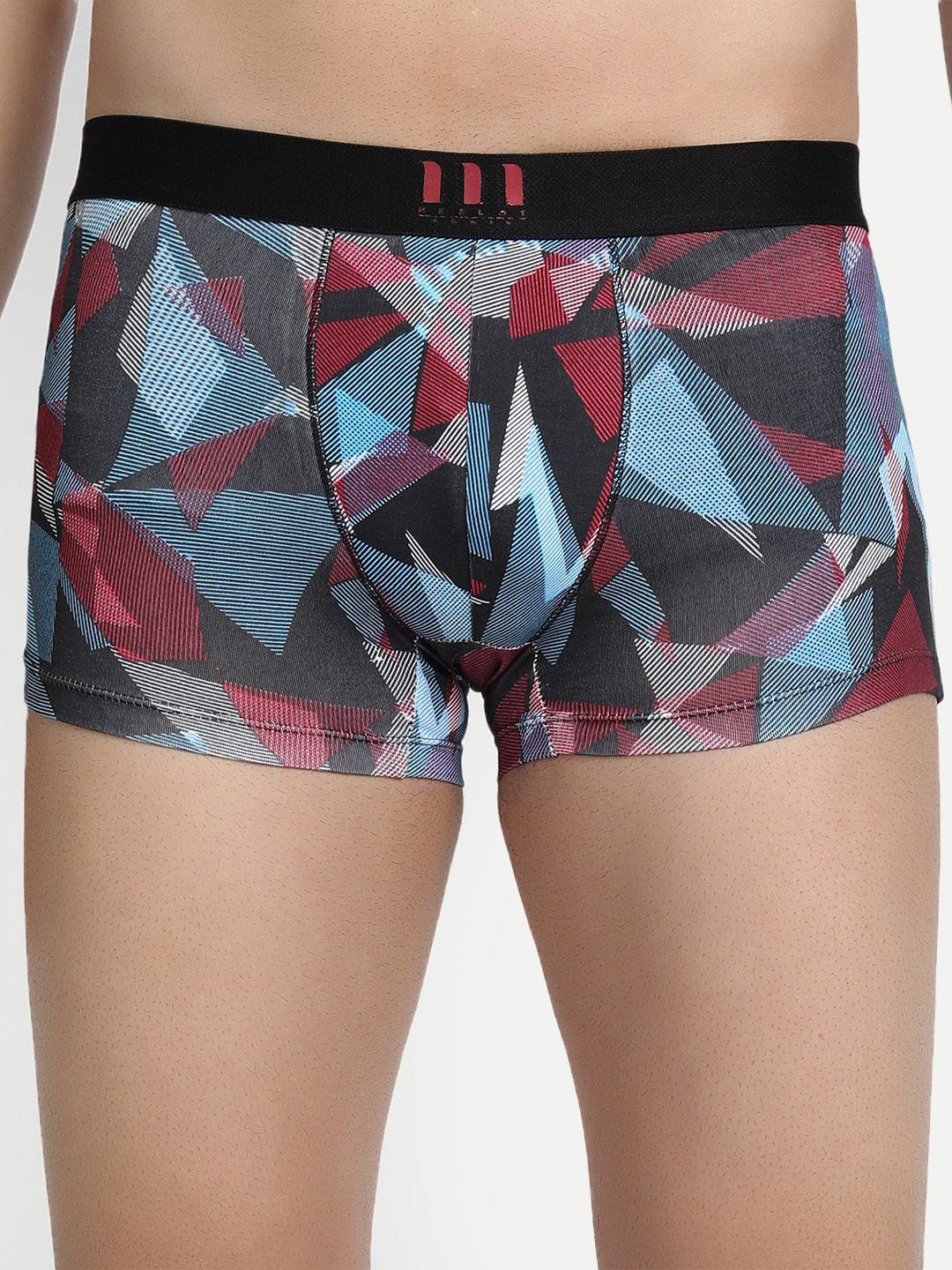 merlot men blue & red printed trunks arriv_008