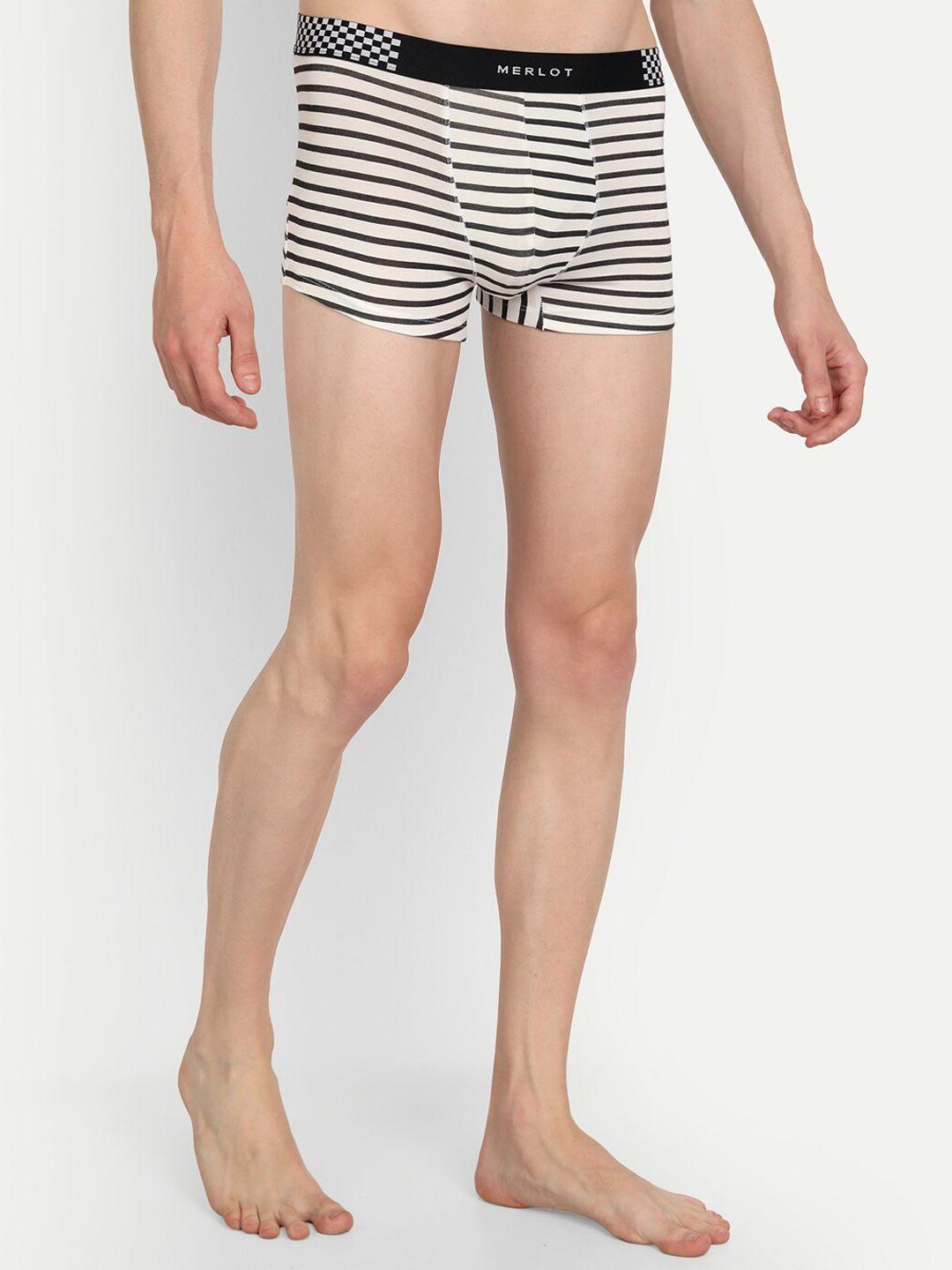 merlot men white & black striped trunk mrlt_16_l