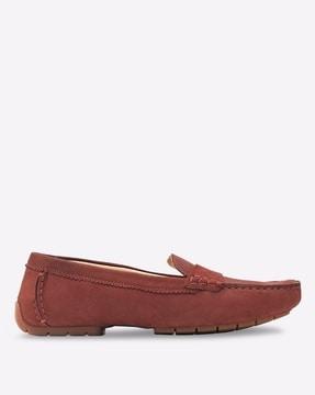 merlot slip-on casual shoes