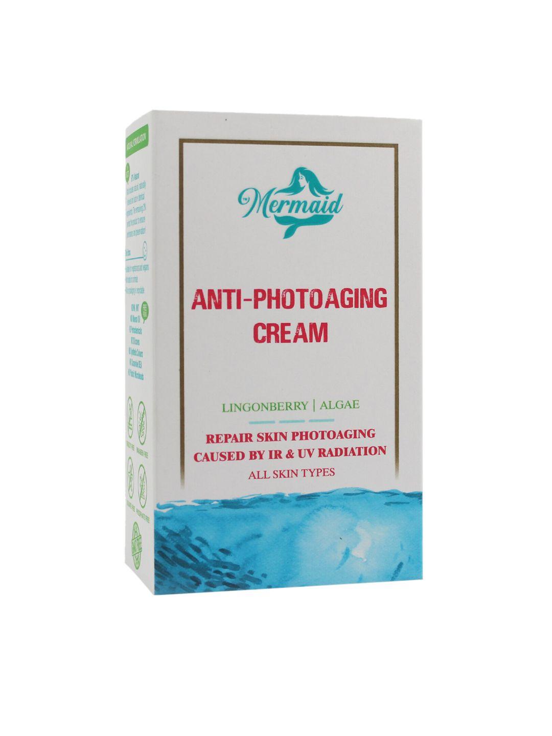 mermaid anti-photoaging cream, with lingonberry & algae,