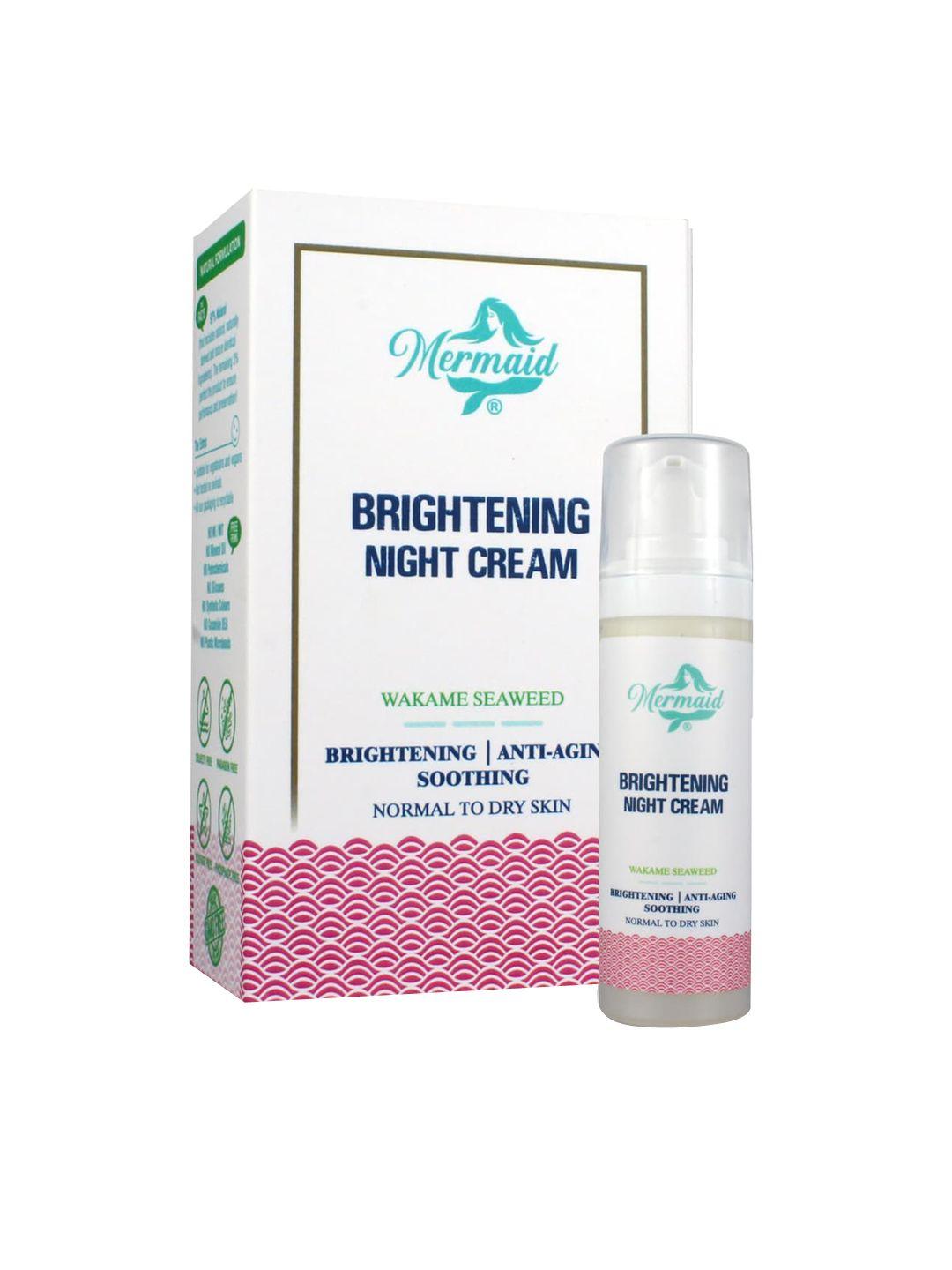 mermaid unisex brightening night cream 30g