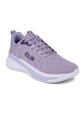 mesh women's sports shoes - lavender