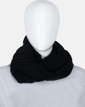 mesh acrylic scarf