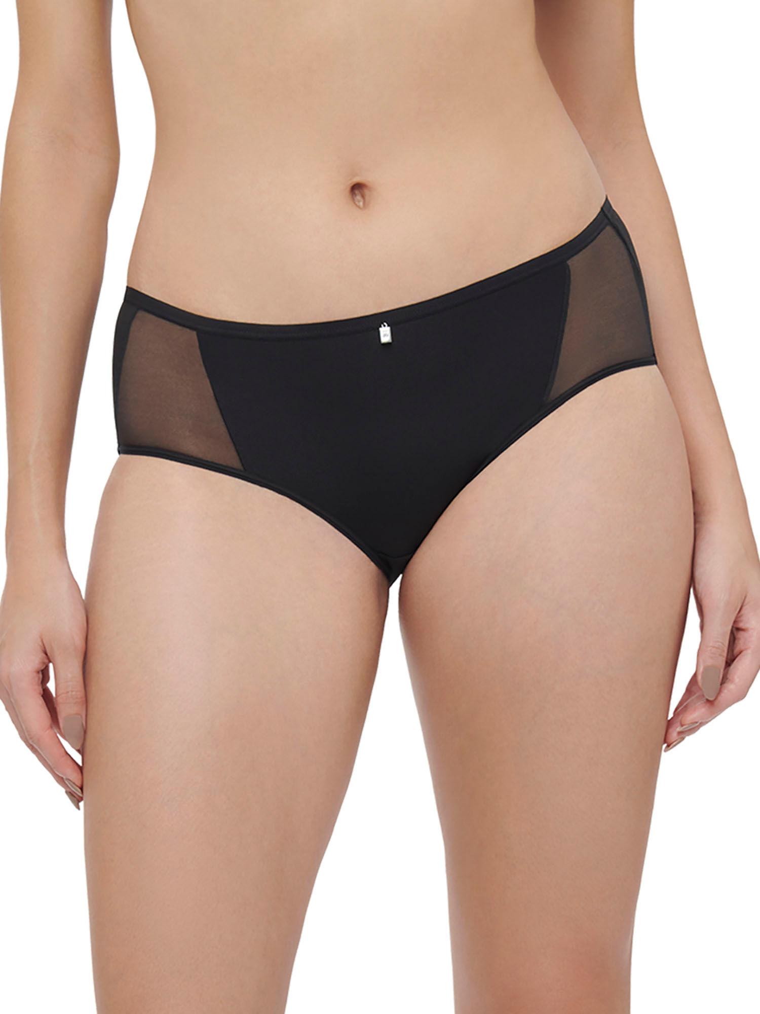 mesh spotlight hipster brief with medium coverage