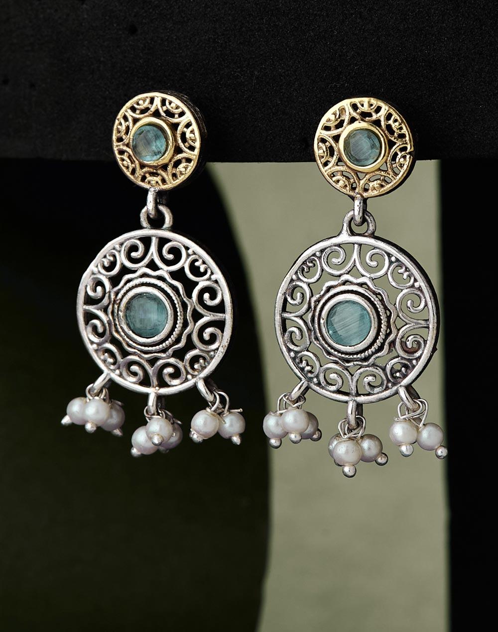 metal dangler earrings