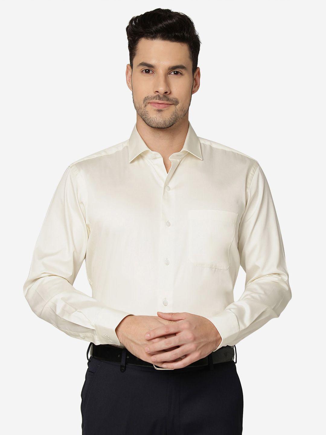 metal slim fit cotton formal shirt