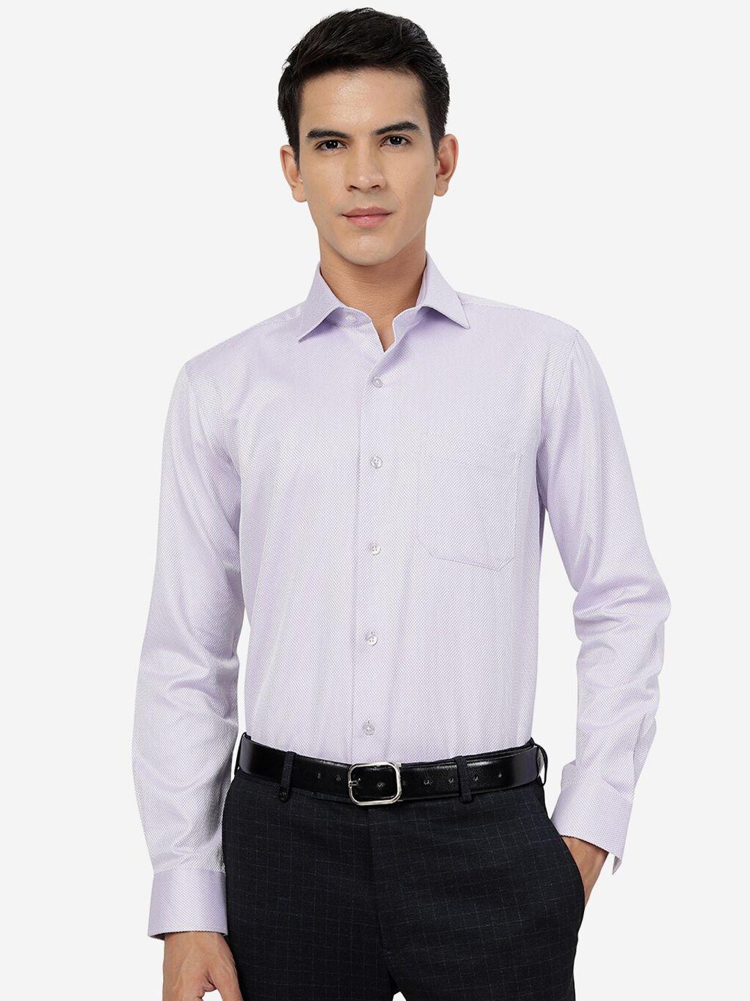 metal slim fit pure cotton formal shirt