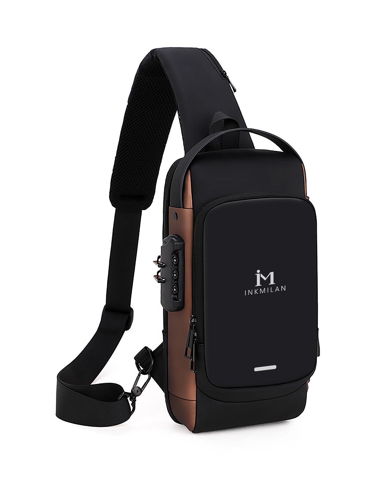 metallic black sacgear backpack