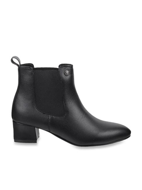metro women's black chelsea boots