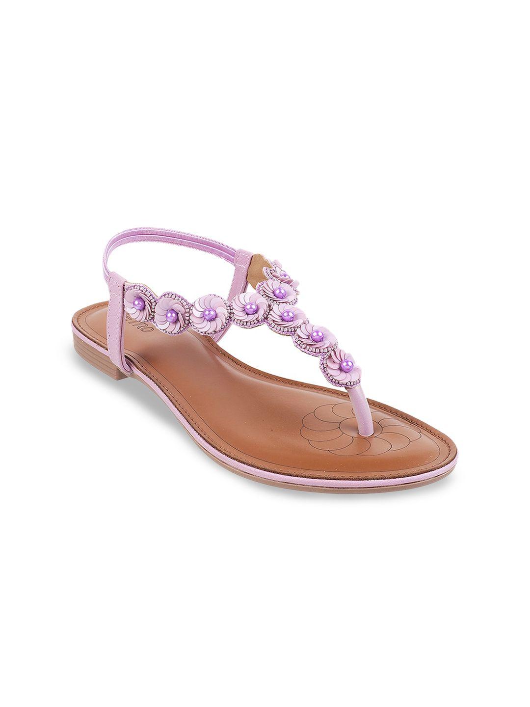 metro embellished t-strap flats