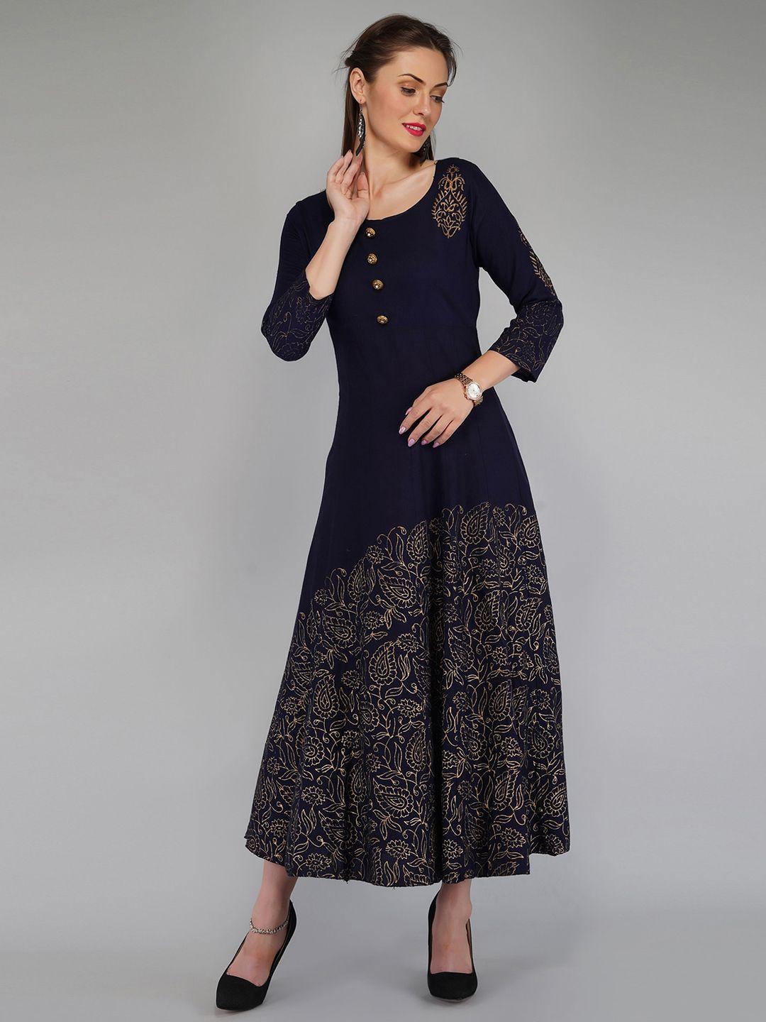 metro-fashion women ethnic motifs printed kurta