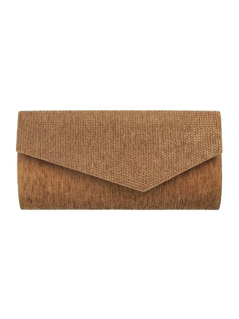 metro gold embellished small clutch