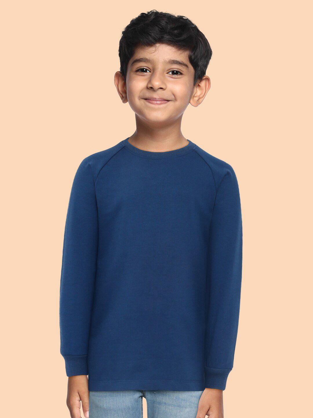 metro kids company boys blue sweatshirt