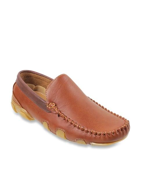 metro kids tan casual loafers