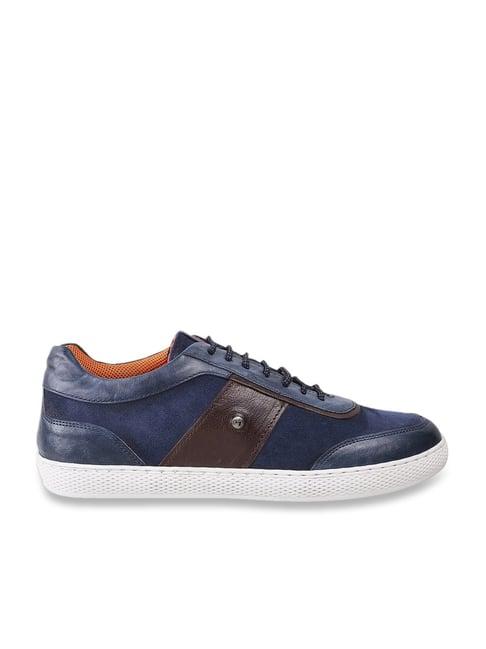 metro men's navy casual sneakers