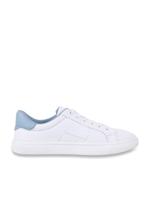 metro men's white casual sneakers