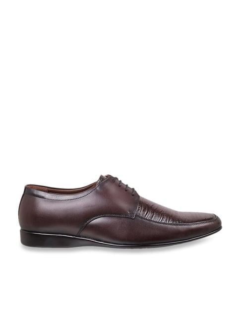 metro men's wine derby shoes