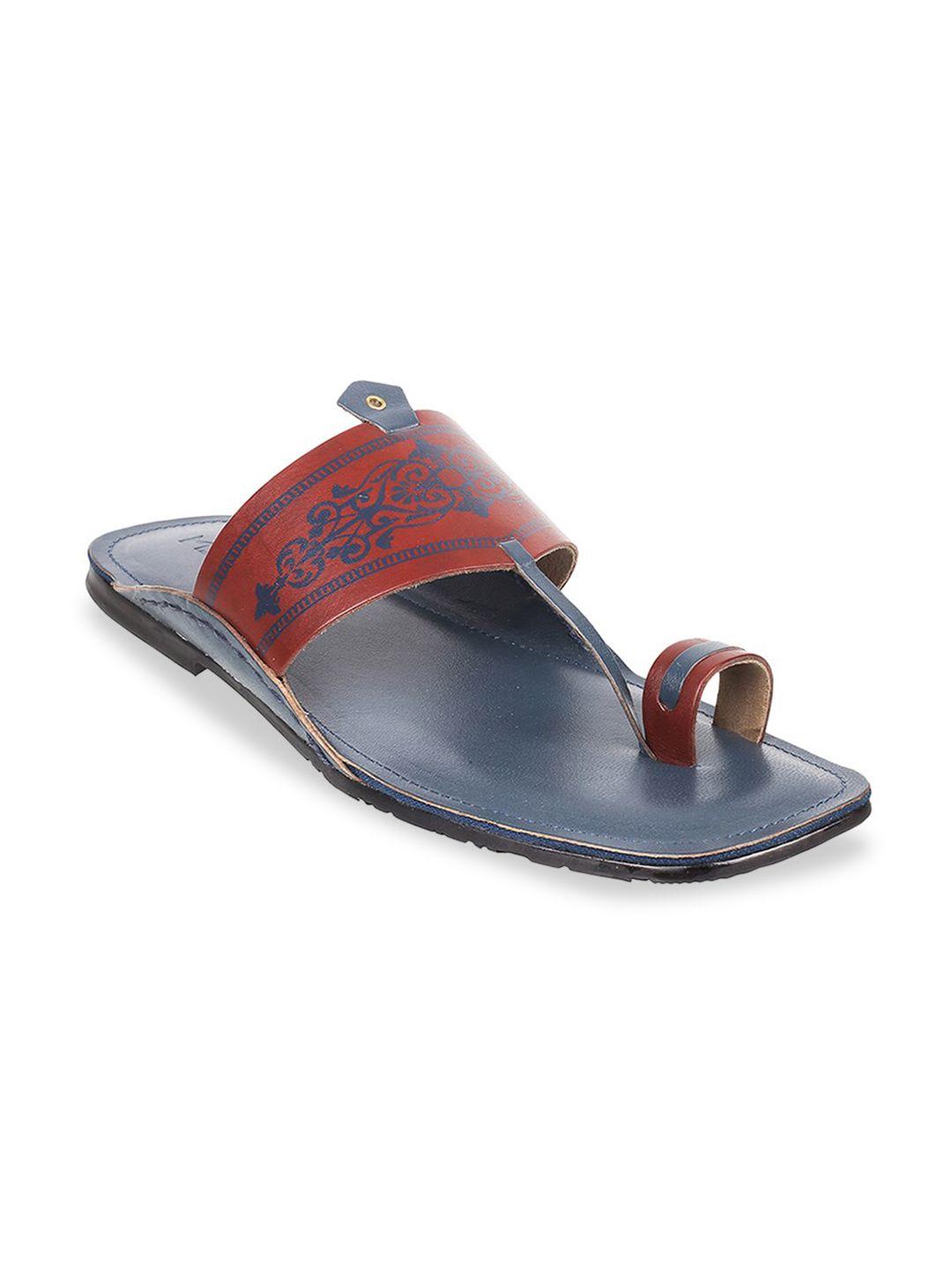 metro men ethnic leather comfort sandals